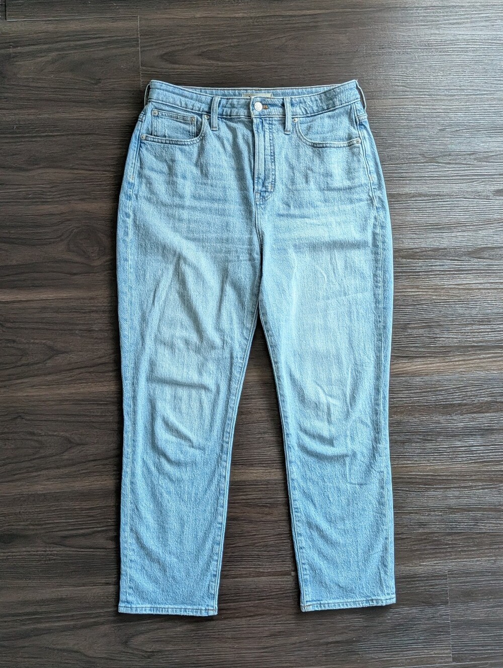 Madewell Curvy Perfect Vintage Jeans Light Wash High Rise Fall Classic 29